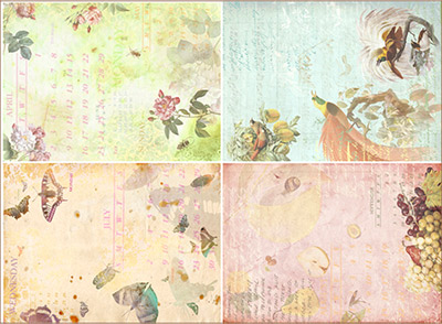 01112 Декупажная карта 21 x 29.7 см "Коллекция романтика" Чип-Арт 