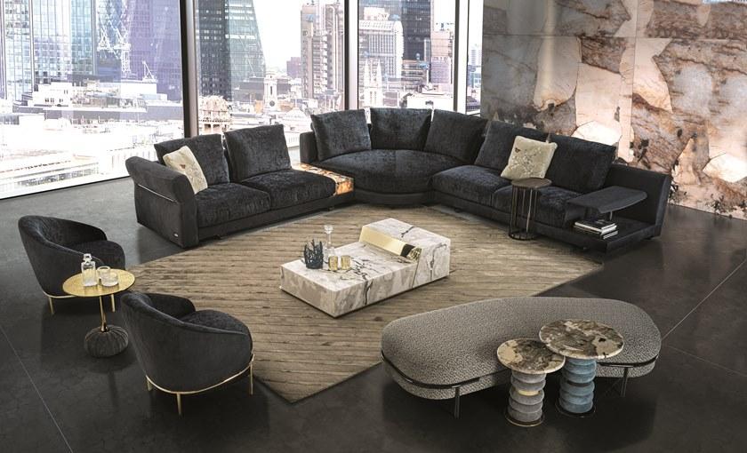 Longhi Модульный тканевый диван Loveluxe 2020 – sartoria collection sun-id-1513575 - Вид №20