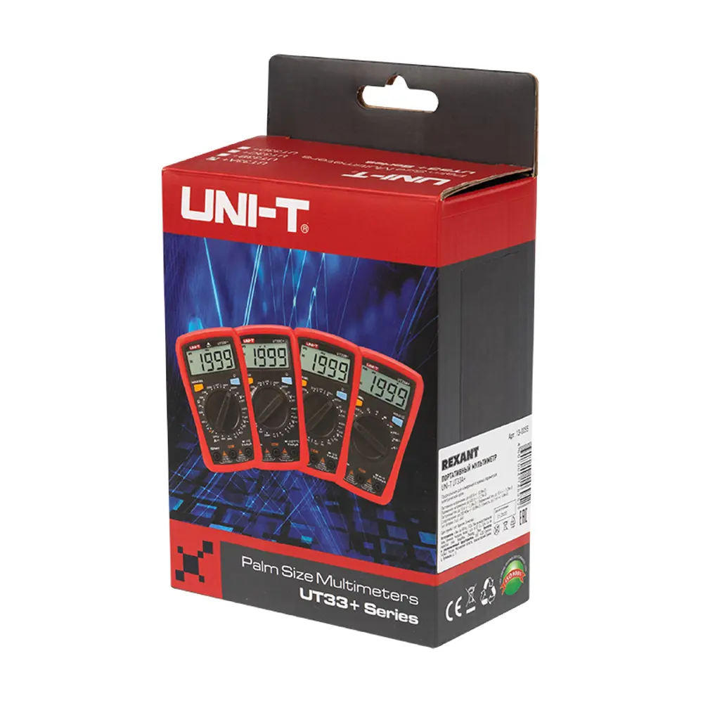 Мультиметр портативный с автовыбором диапазона Unit UNI-T STLM-2014283 - Вид №7