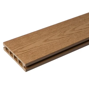Террасная доска ДПК CM Decking Nature цвет Дуб 3000x135x25 мм двусторонняя вельвет/структура дерева 0.405 м²