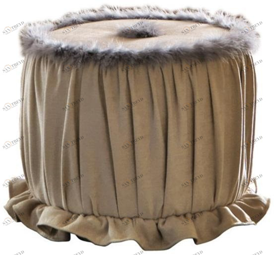 Martini Interiors Круглый пуф из ткани Emozioni sun-id-1484823