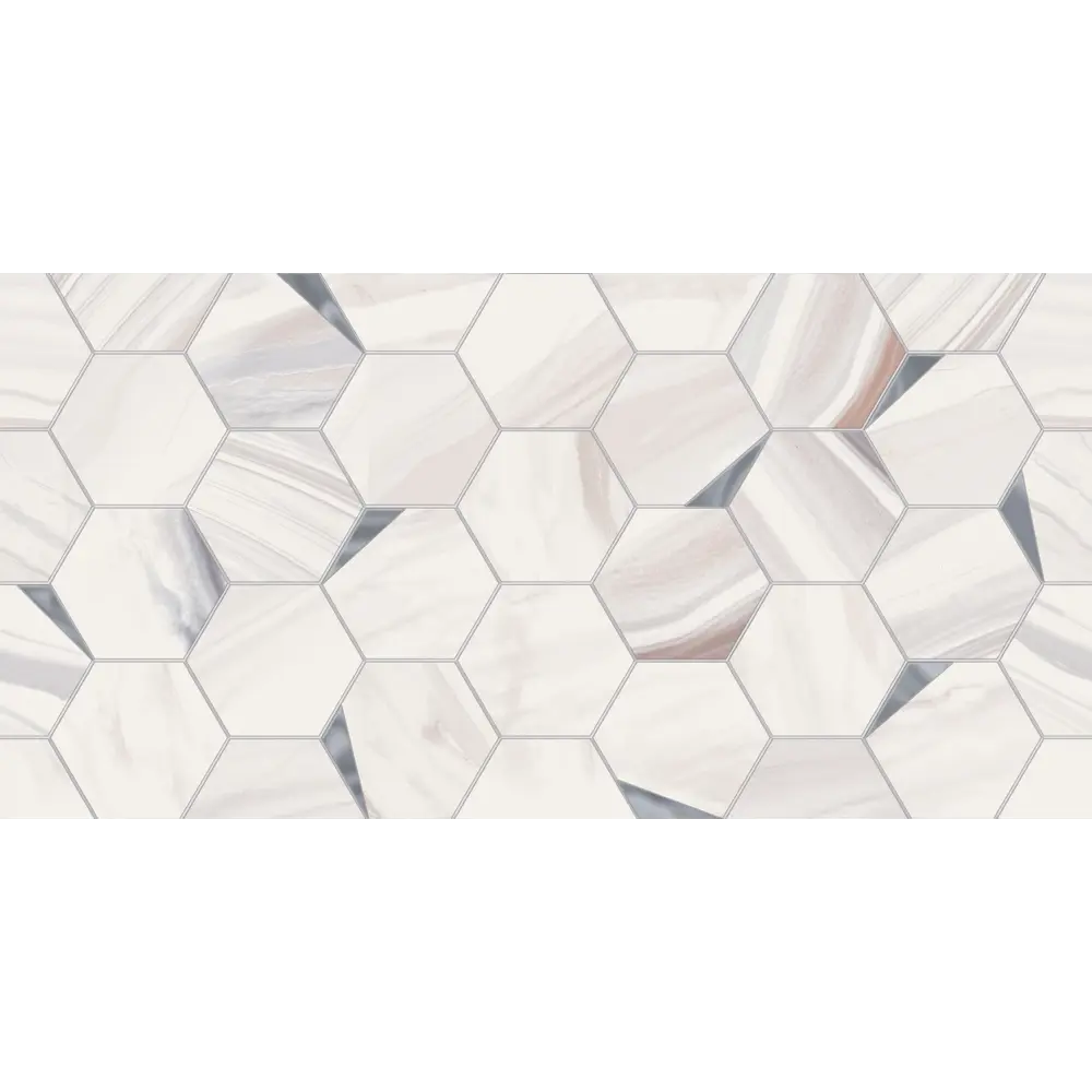 Настенная плитка Eterna Mix 24.9x50 см 1.37 м2 цвет бежевый соты 84766223 STLM-2188292 Santreyd - Вид №1