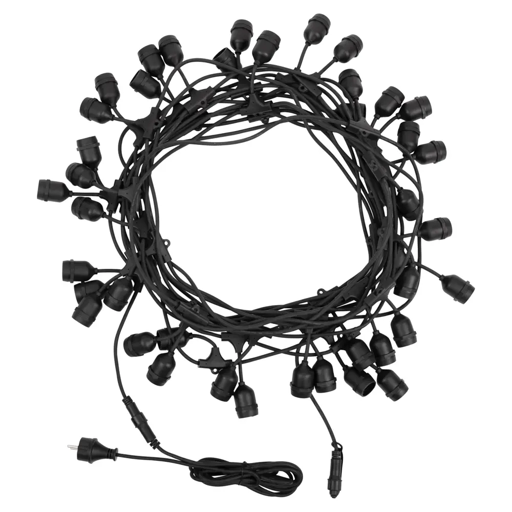 Гирлянда белт-лайт из лампочек Neon-Night Belt Light 220 В 100 м 500 ламп шаг 20 см цвет черный IP65 86263730 STLM-2127666 Santreyd 