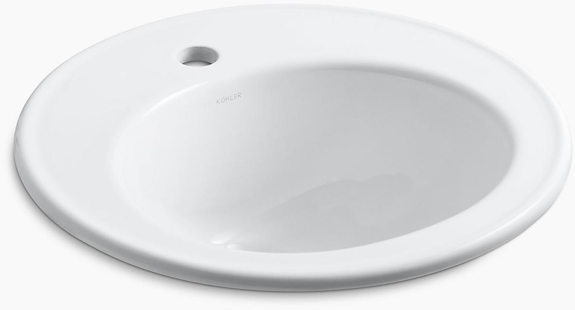 K-2202-1-96 Накладная раковина на столешницу  прямоугольная Kohler  - Вид №1