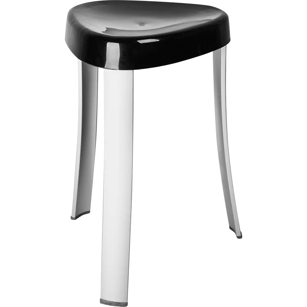 Стул для ванной Primanova 25x29x45 см цвет черный KV17 STLM-2140204 - Вид №2