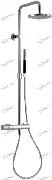 E15370-CP Душевая колонна, круглый верхний душ Jacobdelafon TOOBI Santreyd