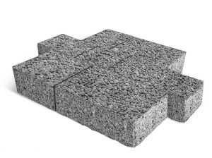 Твердый самоблокирующийся бетон