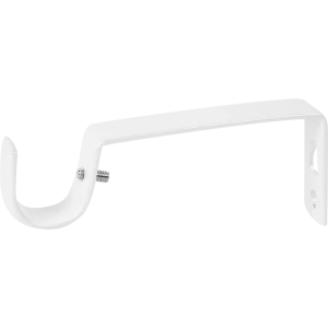 Держатель однорядный простой 2 см цвет жемчуг