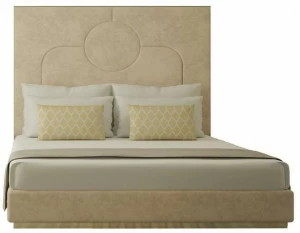 Jetclass Кровать двуспальная с обивкой и высоким изголовьем  Jmo101.16, jmo101.18, jmo101.20