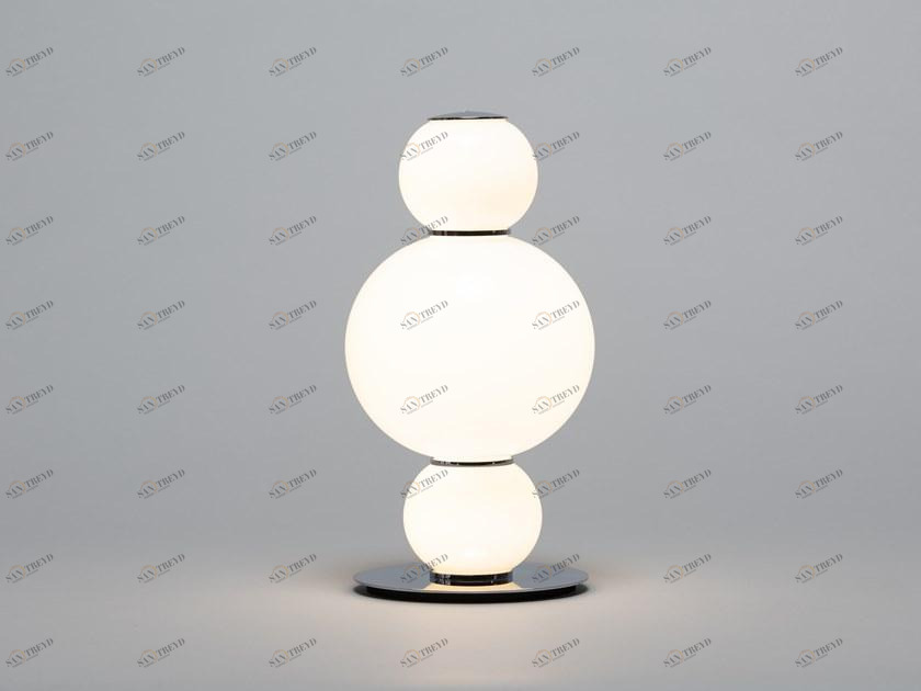 Formagenda Настольная лампа из светодиодного стекла с диммером Pearls sun-id-1427196