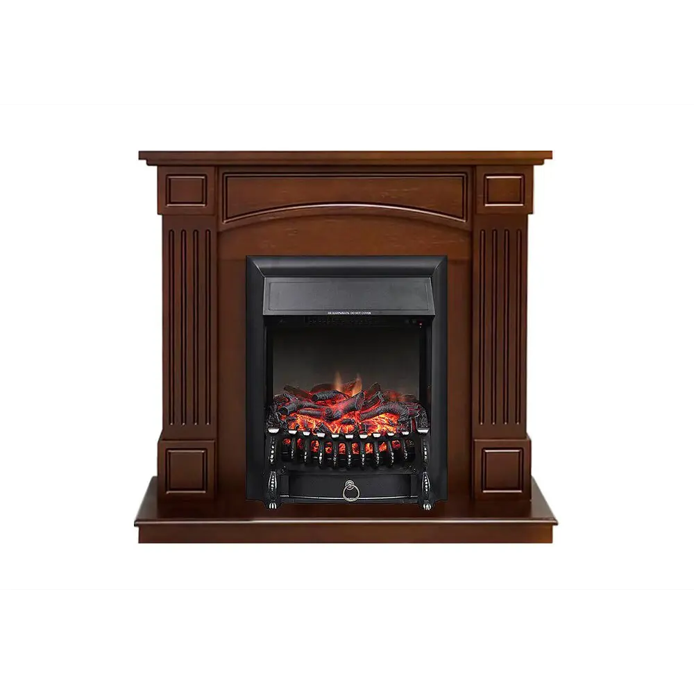 Каминокомплект Royal Flame Boston с очагом Fobos FX BL 1.5 кВт цвет темное дерево STLM-2179075