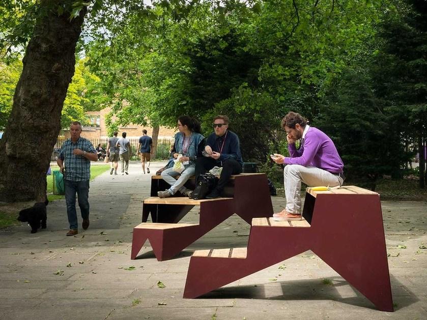 VESTRE Стальная скамья sun-id-1499415 - Вид №4