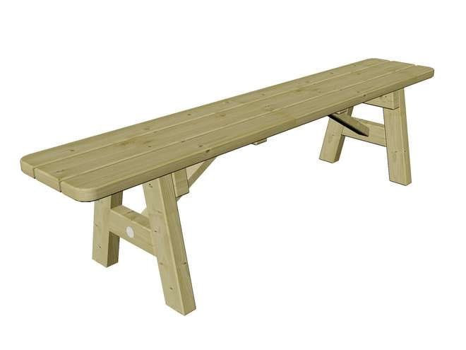 Садовая скамейка из сосны Pircher SIRMIONE ARCH-00062731 - Вид №4