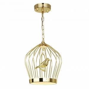 Подвесной светодиодный светильник Favourite Chick 1930-2P FAVOURITE ДИЗАЙНЕРСКИЕ, CHICK 073104 Золотой