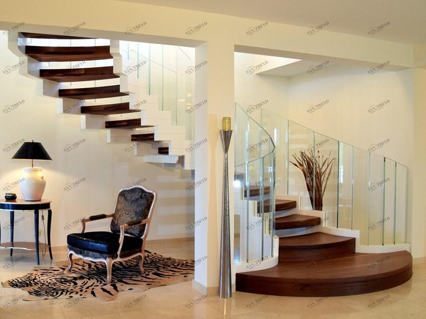 Siller Treppen Винтовая стеклянная винтовая лестница Cobra sun-id-1512682