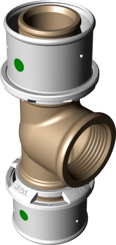 588 311 *) Модель 2717 Трубопроводные системы  Pexfit Pro  Тройники Santreyd  - Вид №2