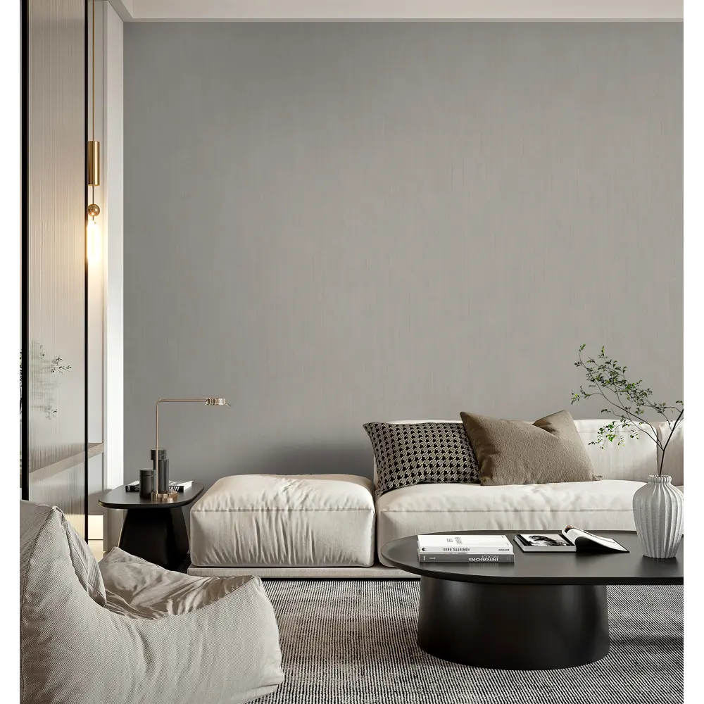 Wallsecret Hudson: флизелиновые обои кофейного оттенка для уютного интерьера 89423686 STLM-1578869 - Вид №4
