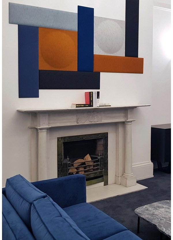 Slalom Акустическая стеновая панель из огнестойкого полиэфирного волокна Ecorange sun-id-1345068 - Вид №13