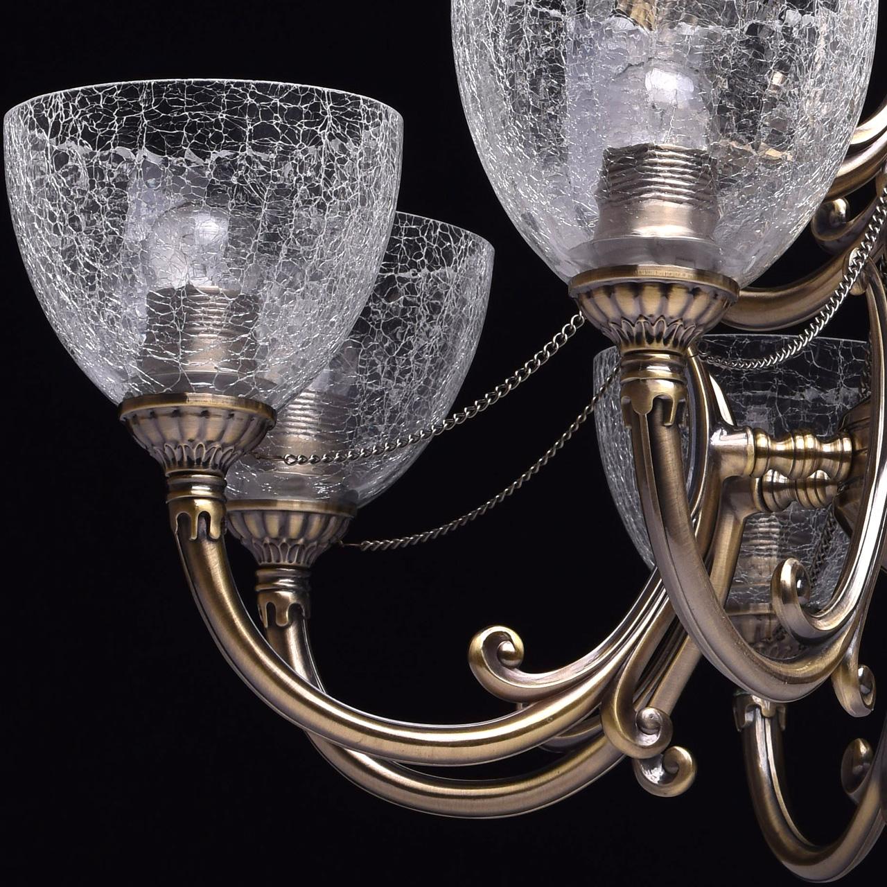 Подвесная люстра MW-Light Аманда 481011712 бронза MW-LIGHT ДИЗАЙНЕРСКИЕ, АМАНДА 188188 Бронза  - Вид №3