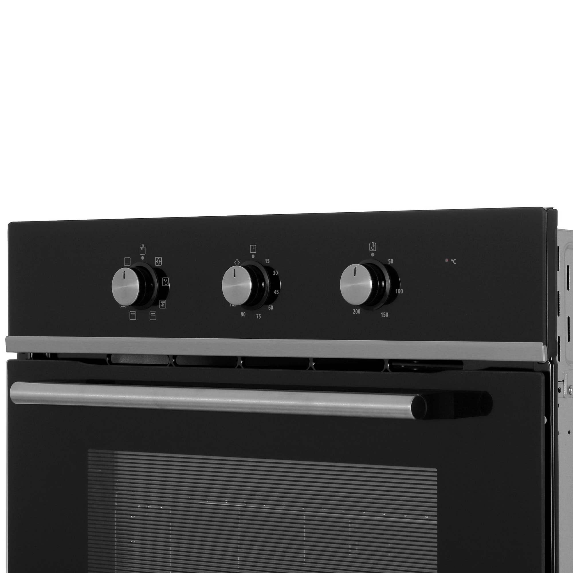 9075593 Электрический духовой шкаф DEXP 1MMT-B черный STDN-0124103 - Вид №3