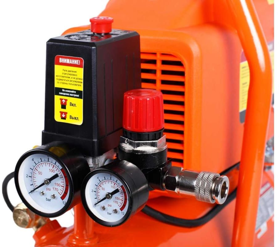 Компрессор поршневой масляный Кратон AC-175-6-DD 9024841 STDN-0076148 - Вид №7