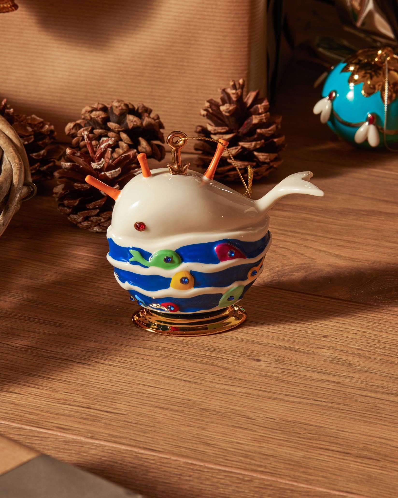 Украшение Алесси Бьянки, Добрый Кит Alessi MJ16 9 - Вид №1