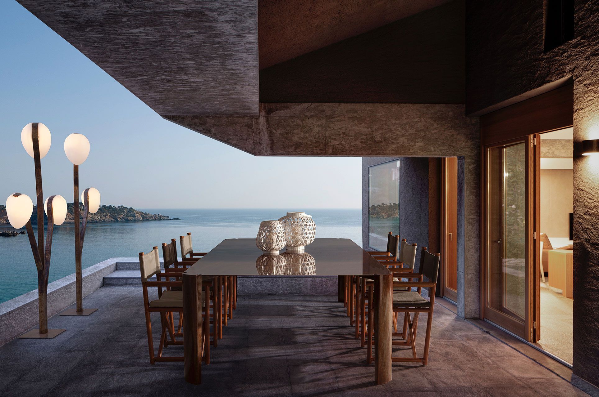 Кресло директора из красного дерева с подлокотниками Exteta Razzi ARCH-00090816 - Вид №1