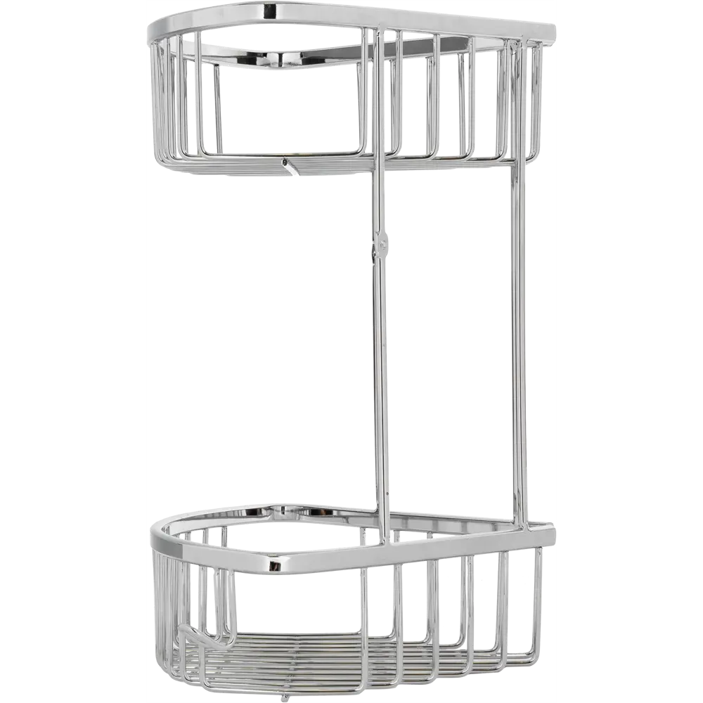 Полка для ванной комнаты Verran двухъярусная, 25x30x19.5 см STLM-2034553 - Вид №2