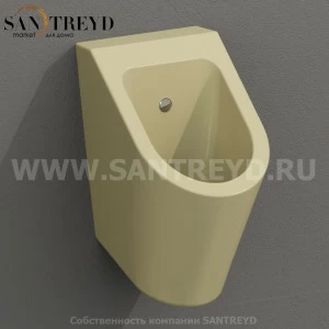 FO030SE Настенный писсуар, уринал с мушкой Ceramica Globo FORTY3