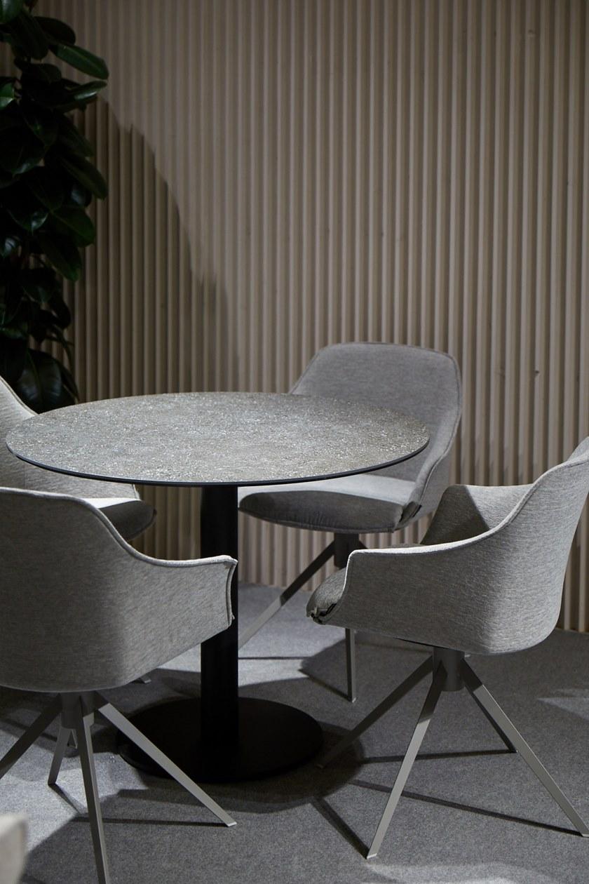 MOBLIBERICA Вращающееся кресло с тканевой обивкой и подлокотниками Kedua sun-id-1445218 - Вид №7