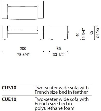 Cappellini Диван-кровать со съемным чехлом sun-id-1428058 - Вид №2