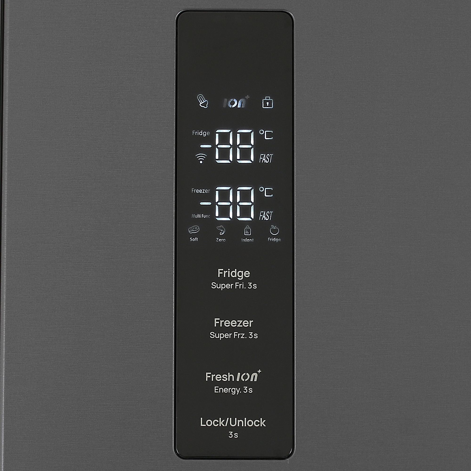 5428841 Холодильник Side by Side   DEXP SBS4-60AKA серебристый STDN-0057816 - Вид №15