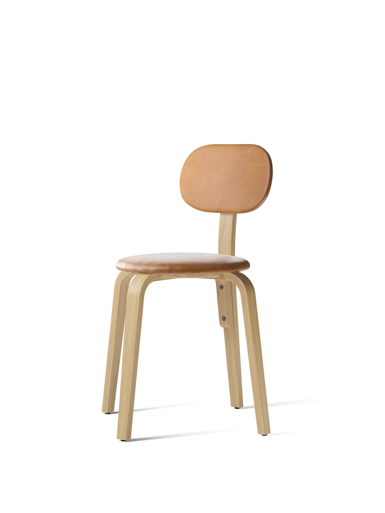 5709262050833 Afteroom Plus, Обеденный стул на деревянной основе, обитый LuceLight  - Вид №27