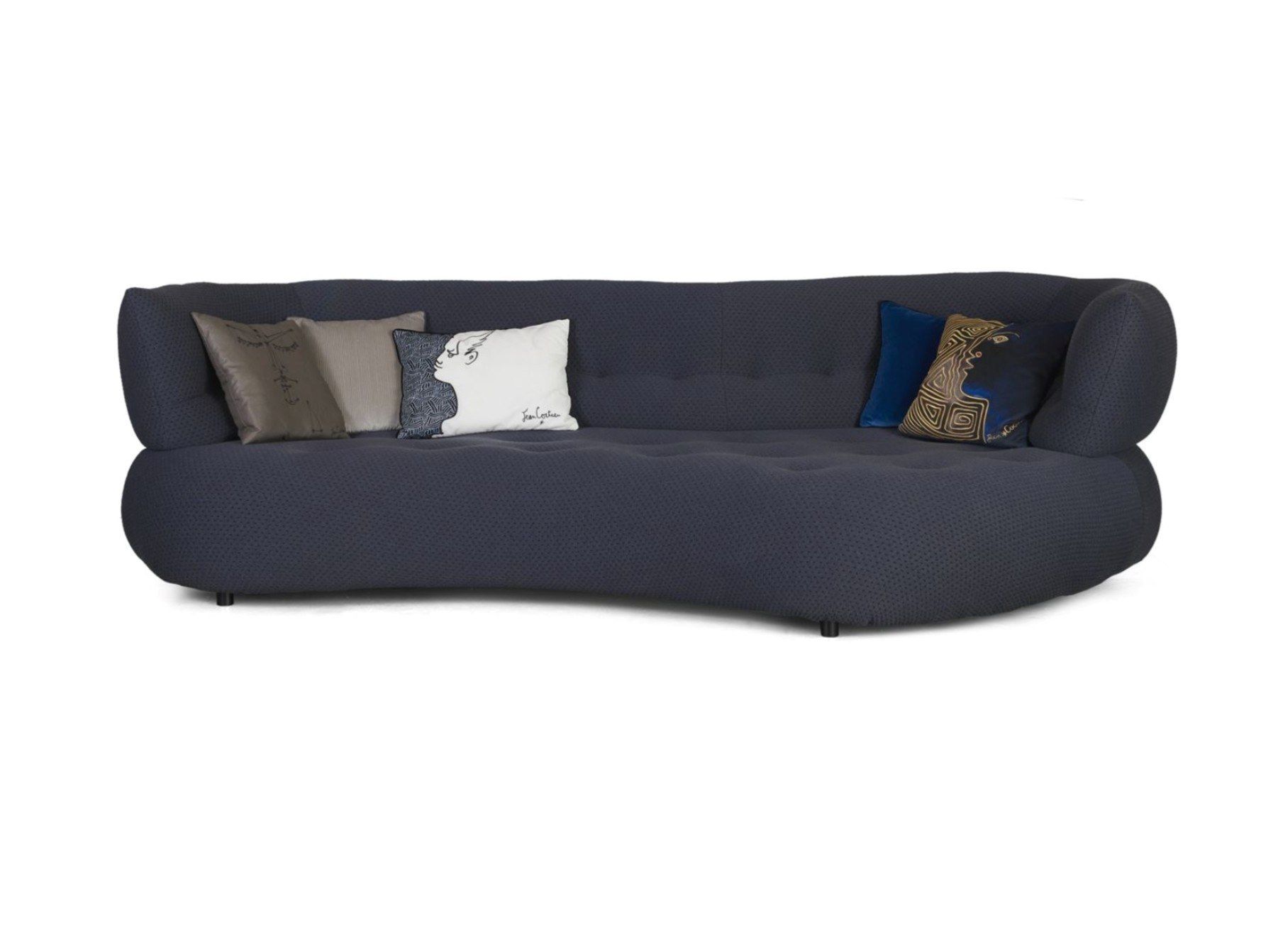 3-местный изогнутый диван из ткани ROCHE BOBOIS Sense ARCH-00072016 - Вид №7