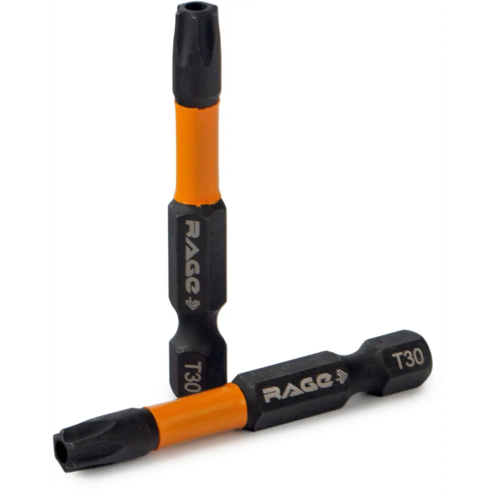 Ударная бита RAGE T30x50 мм для профессионального монтажа (2 шт) 89361512 STLM-0843594 - Вид №1