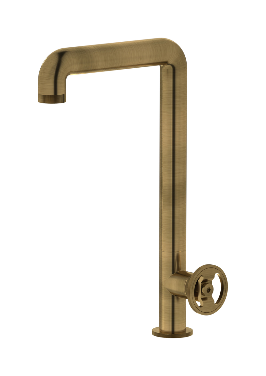 Смеситель для кухни на 1 отверстие WE ARE IB b1370mb Modern Bronze Kitchen