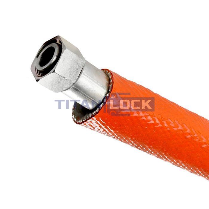 Термозащитный рукав "EQUATOR", внутр.диам. 83 мм, +260 град. (до +1650 град., PYROJACKET), TL083EQ TITAN LOCK  - Вид №4