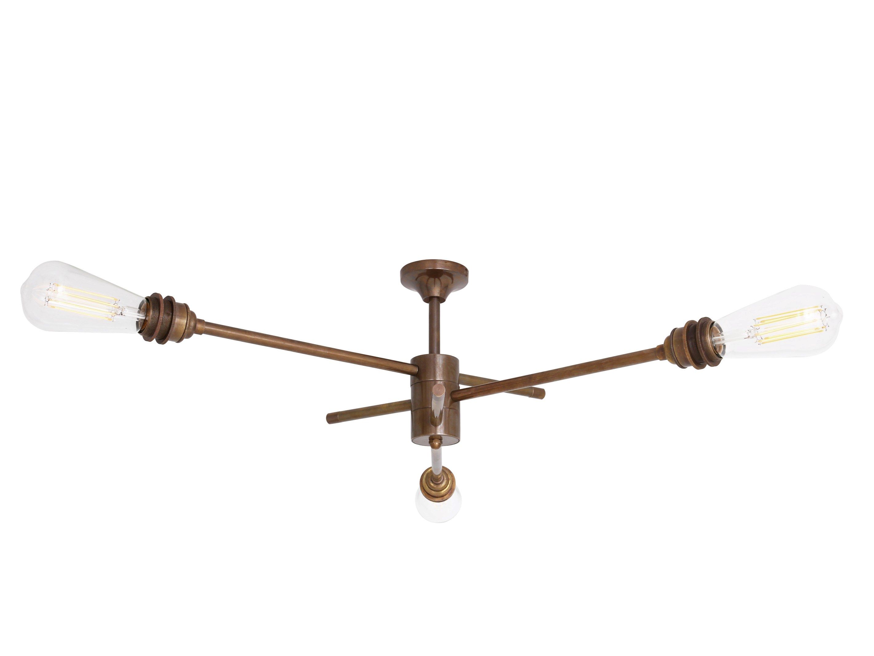 Латунный подвесной светильник Mullan Lighting MOMBASA ARCH-00144206