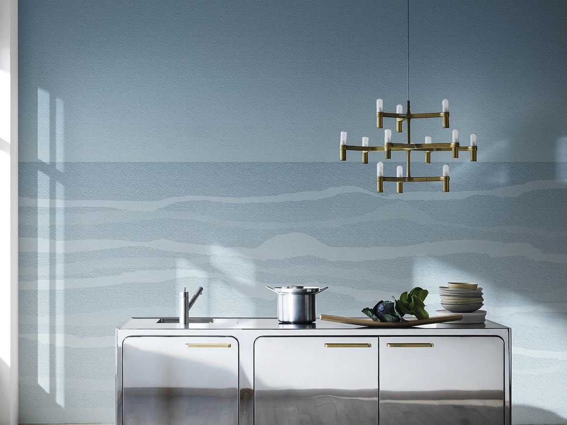 Геометрические обои ПВХ бесплатно, экологически чистые, моющиеся WallPepper ORIZZONTI ARCH-00074940