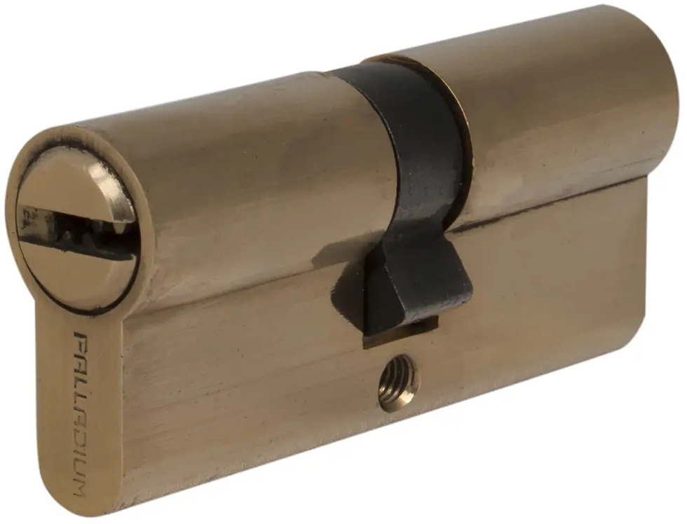 Цилиндр замка Palladium 70 C ET PB с защитой от взлома 17216967