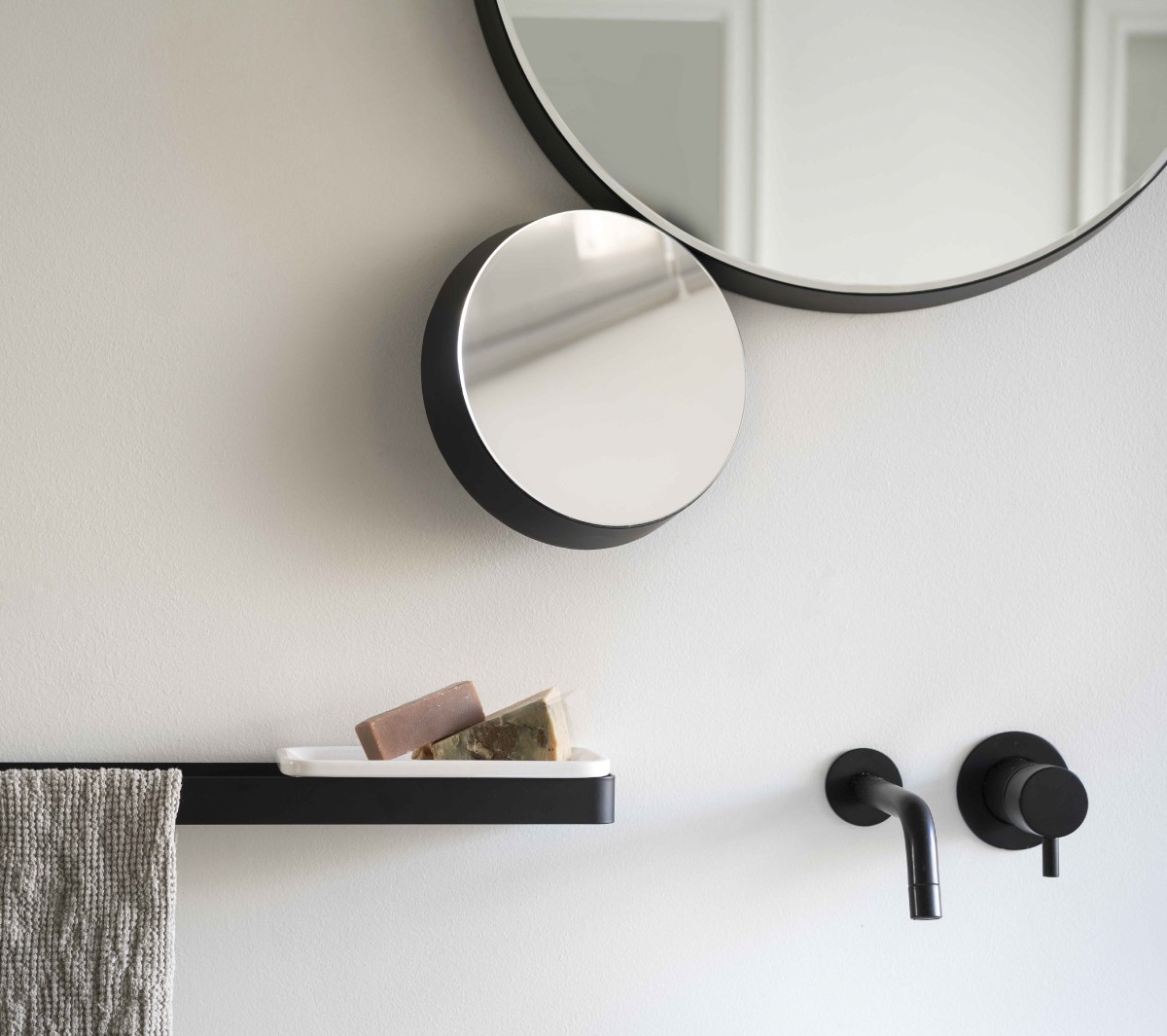 Ex.T Gravity Настенное зеркало EXSPGRAVITYTONDNE+EXSPINGRAVITYNE  - Вид №3