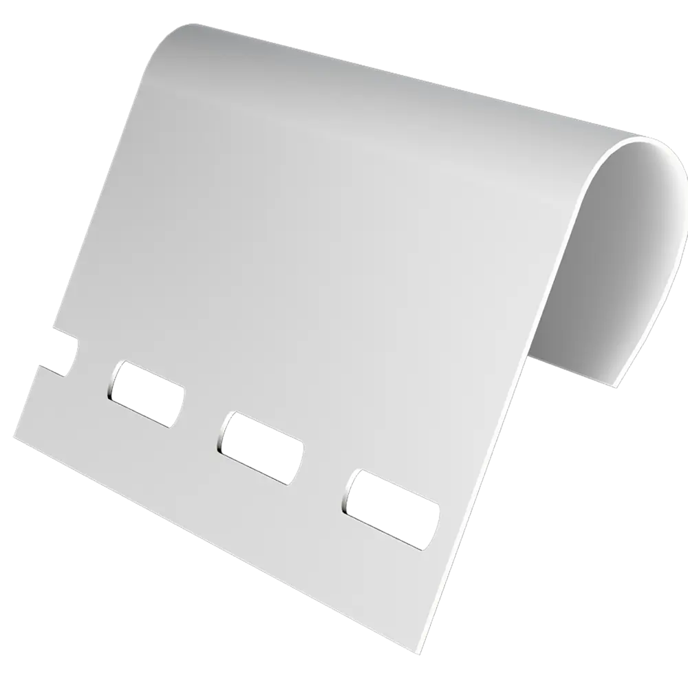 Профиль стартовый для фасадной панели Grandline 3000 мм пластик цвет белый Grand Line STLM-2191113