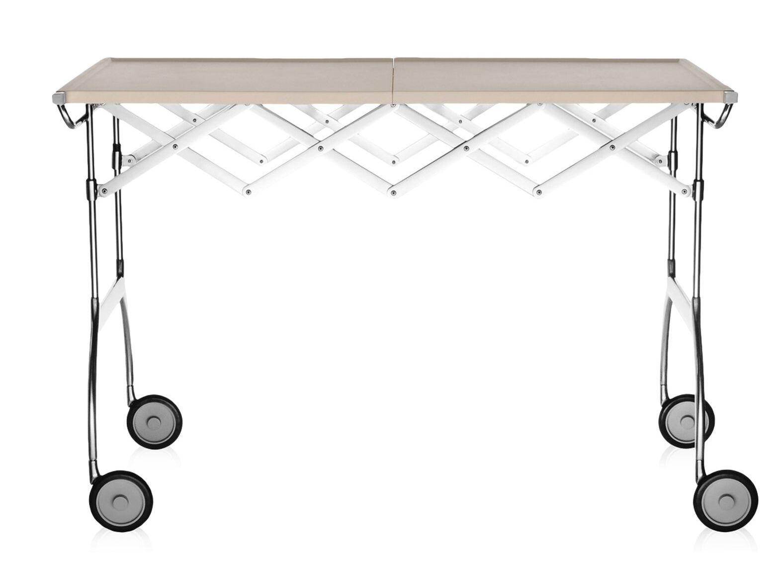 Стальной складной стол с колесами Kartell BATTISTA ARCH-00129819