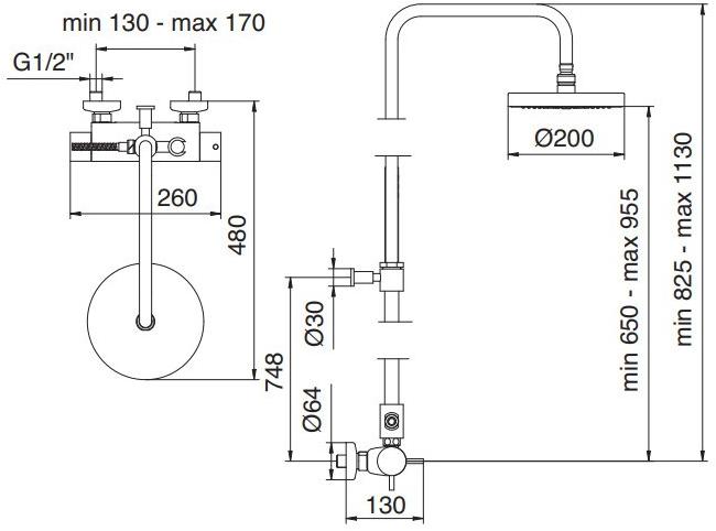 Rubinetterie Treemme Vela  5854  - Вид №1