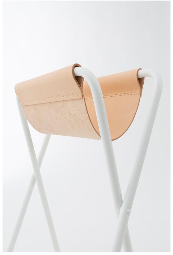 Lafuma Mobilier Складная кожаная подставка для ног для сада Lison Lfm5046_9626 - Вид №3