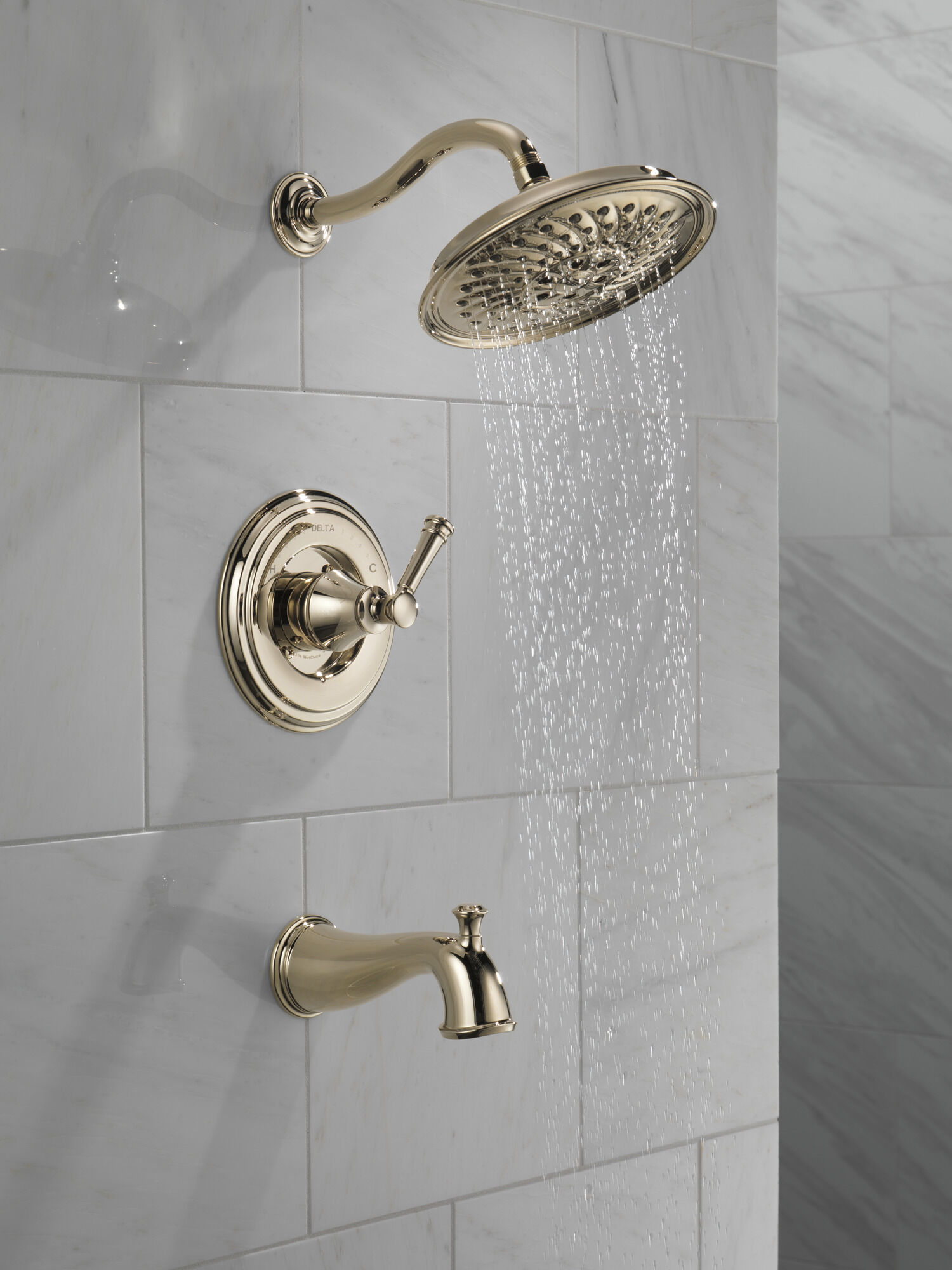 Монитор серии 14 для ванны и душа с H2Okinetics Delta Faucet 144757C-PN - Вид №5