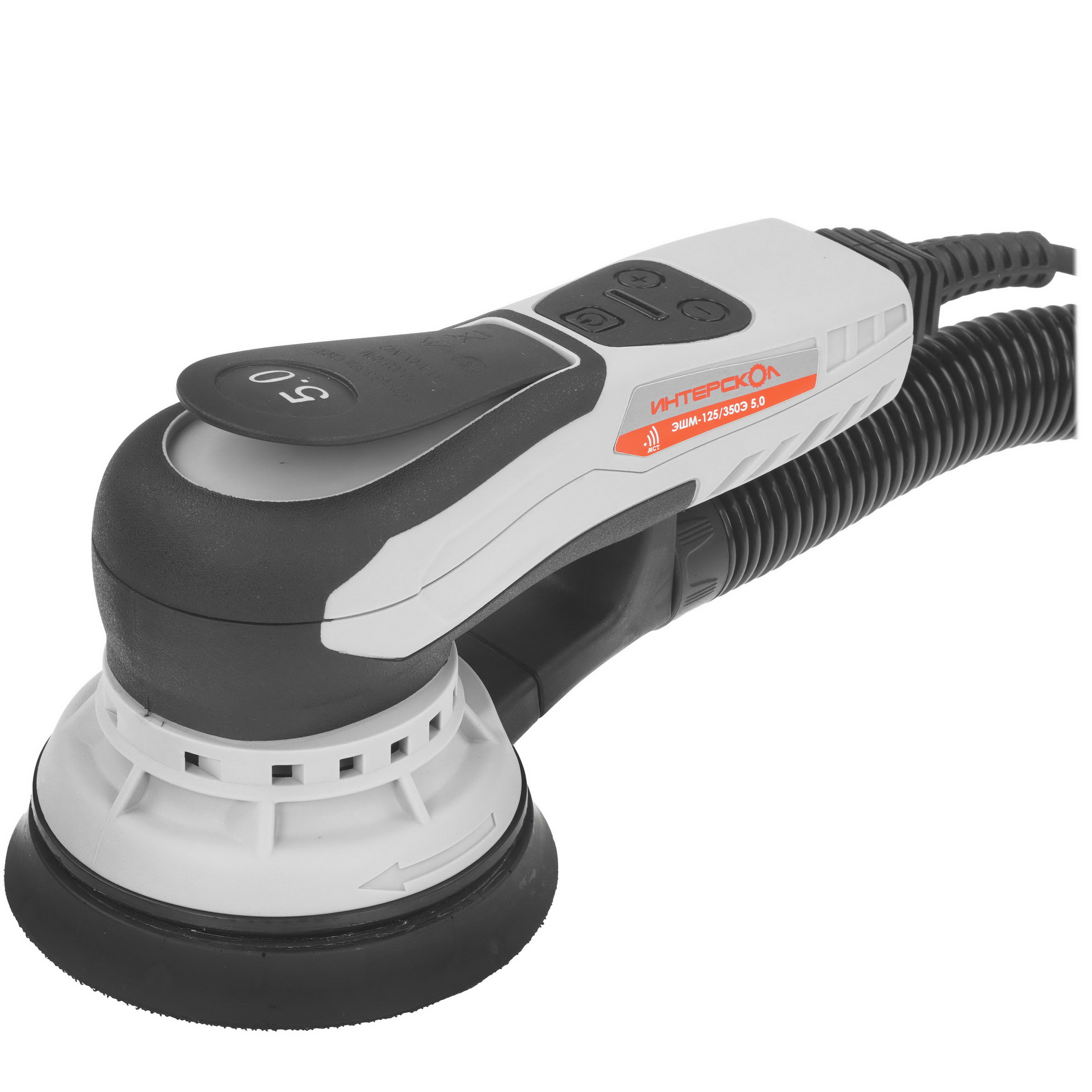 Эксцентриковая шлифмашинка ИНТЕРСКОЛ ЭШМ-125/350Э 9084743 STDN-0060331