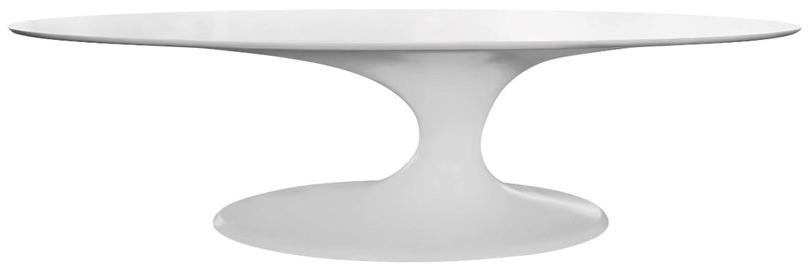 GANSK Овальный обеденный стол из стекловолокна  G3006  - Вид №1