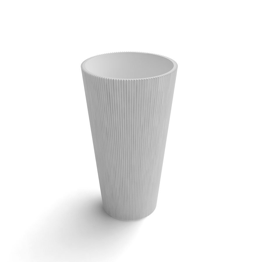 Plissé Напольная раковина стоящая прямоугольная Antoniolupi 