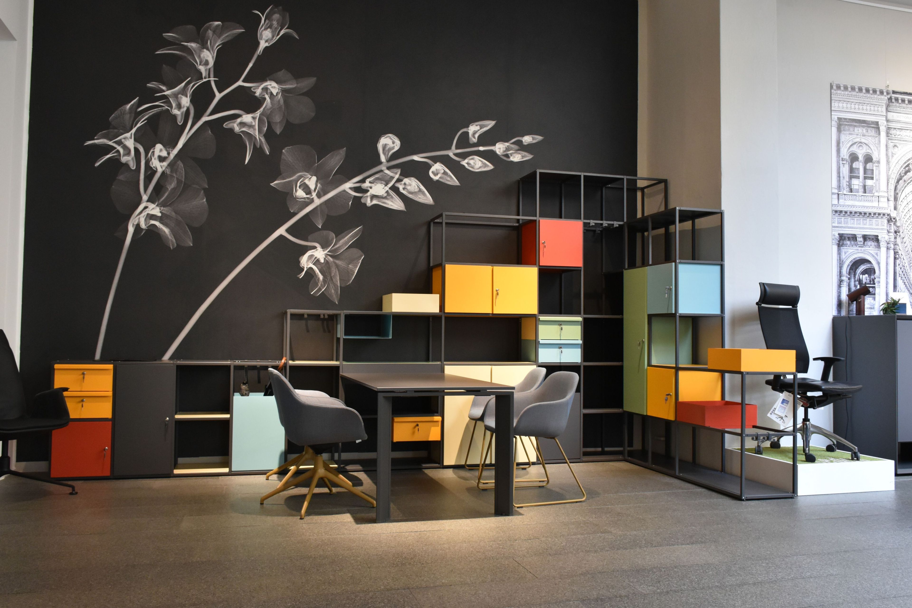 Модульная и секционная офисная мебель из металла CUF Milano Lambrate ARCH-00047064